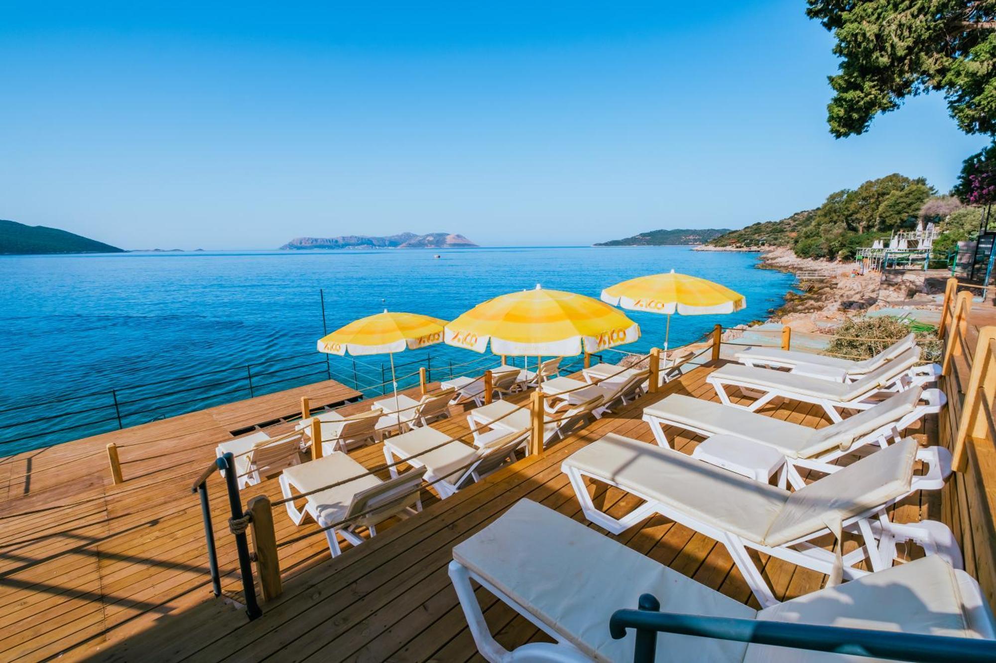 Sardunya Andifli Otel Kaş Exterior foto